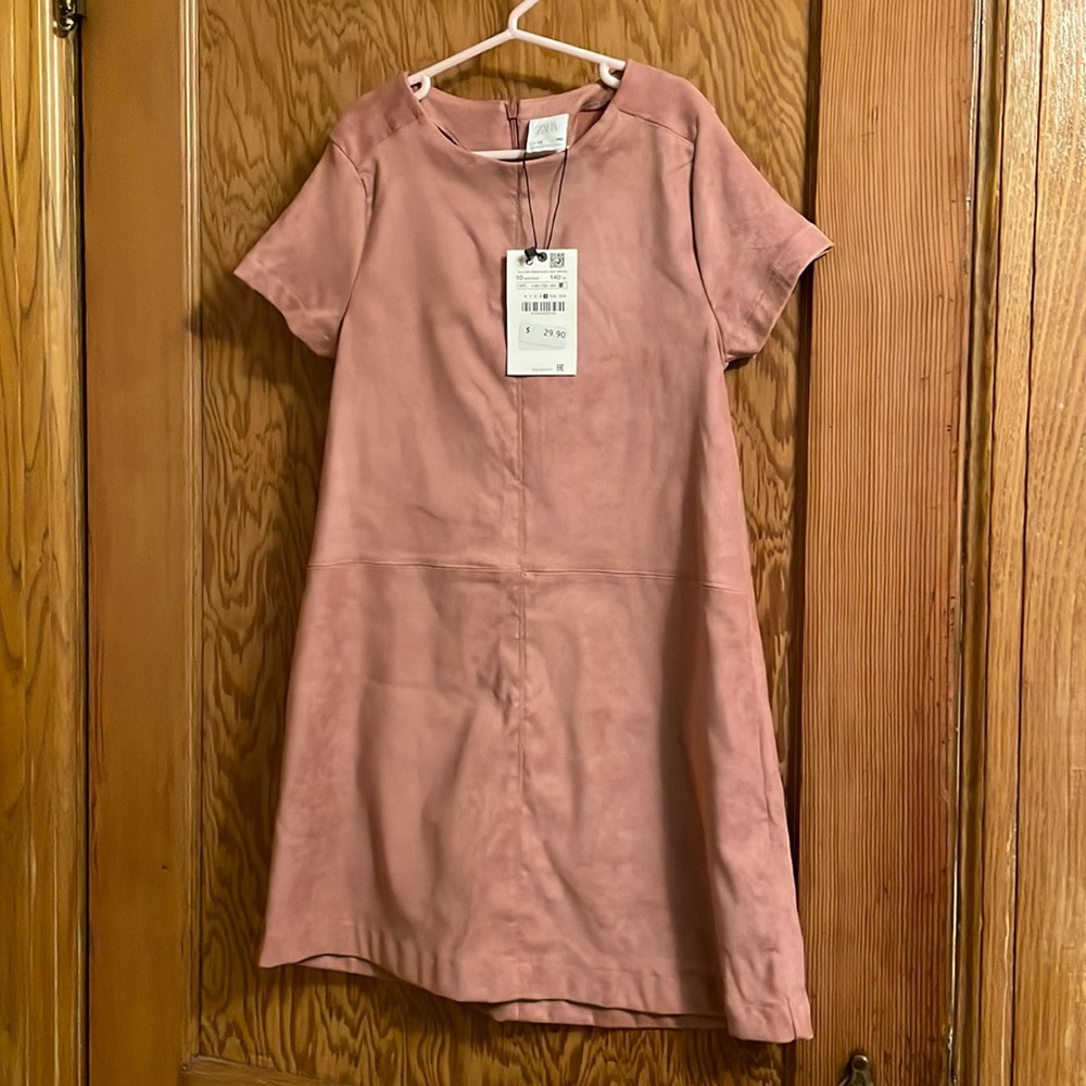 Beautiful suede girl dress/Zara/size 10/New
